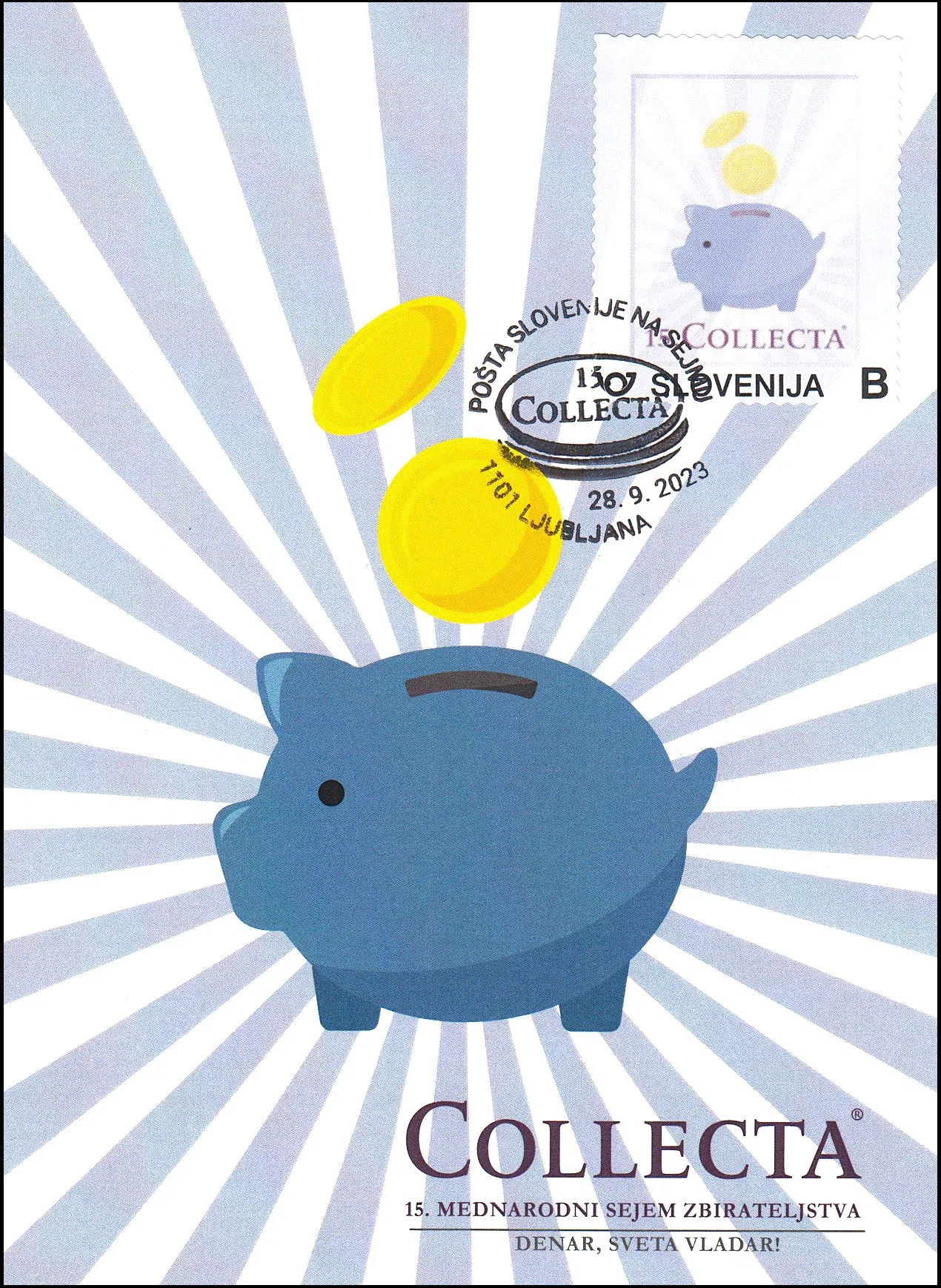 POŠTA SLOVENIJE NA SEJMU COLLECTA 2023    